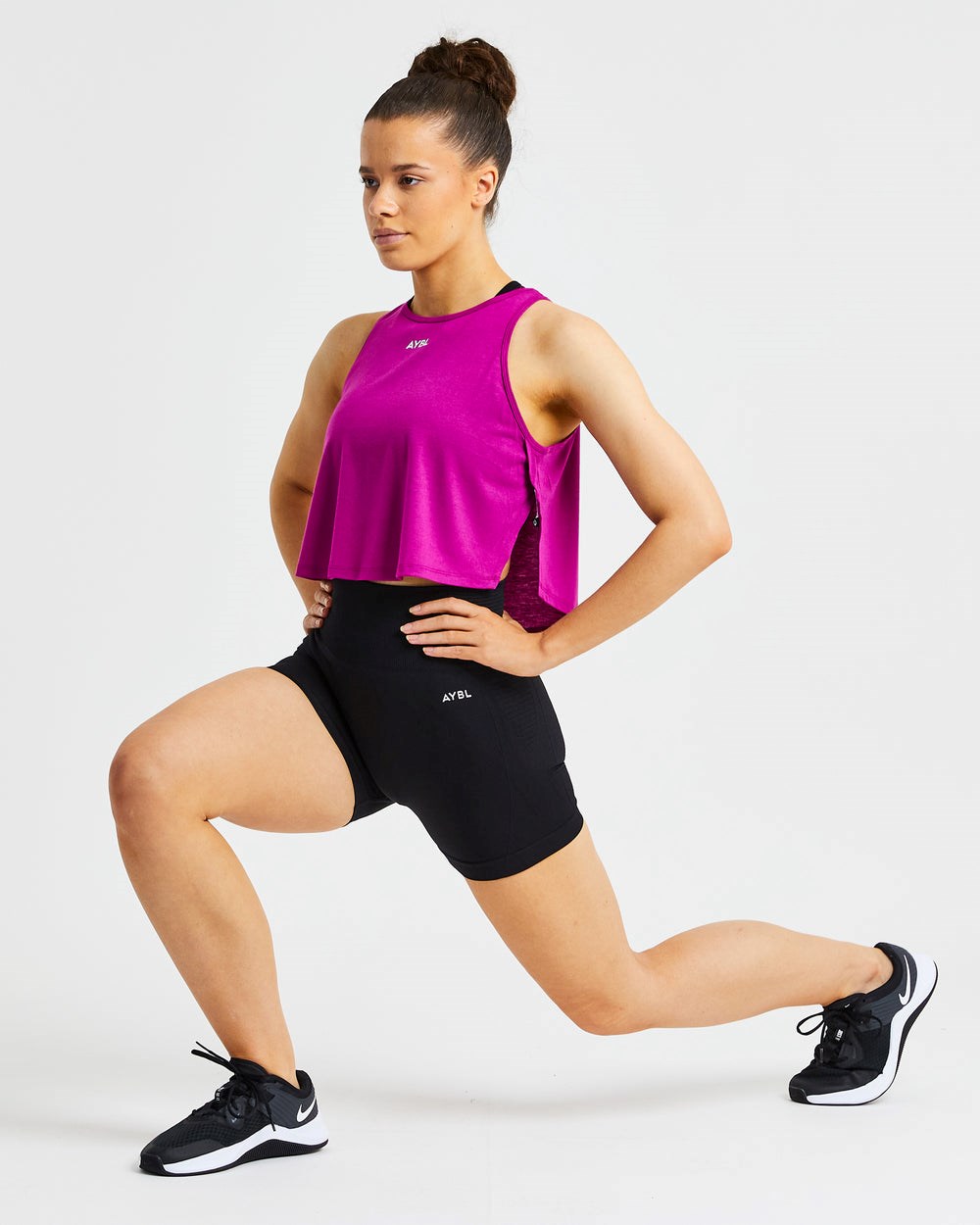 AYBL Strive Crop Vest Magenta | 1074-YSEUT