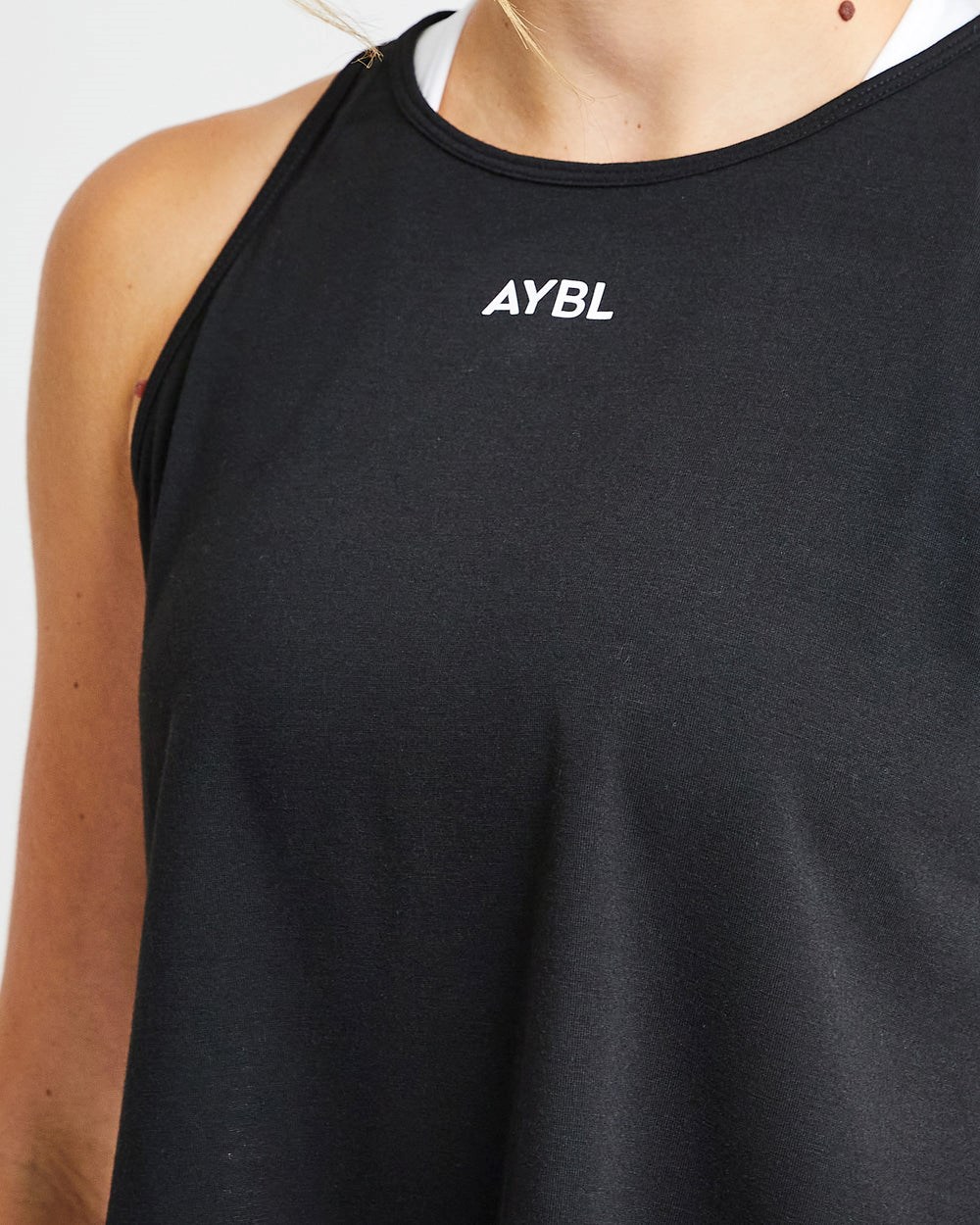 AYBL Strive Crop Vest Svarta | 5168-SQYUI