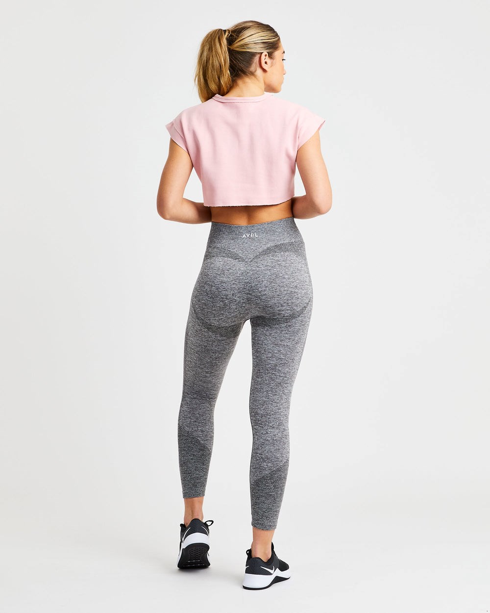 AYBL Tränings Crop Top Rosa | 0413-SBGDP