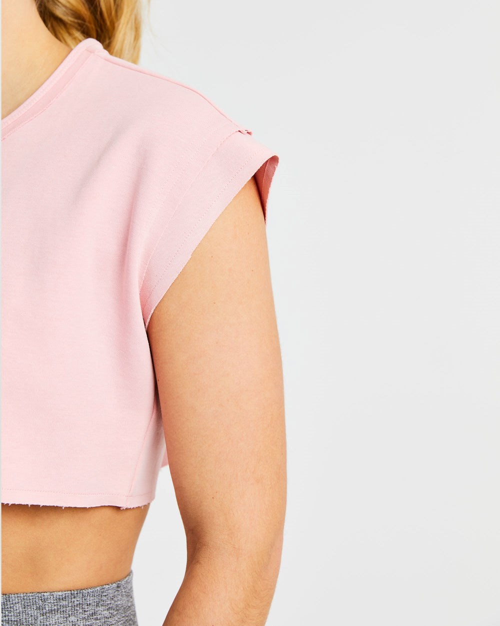 AYBL Tränings Crop Top Rosa | 0413-SBGDP