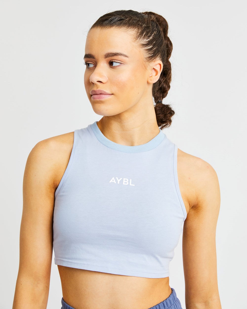 AYBL Tränings Crop Vest Blå | 6230-JSVRX