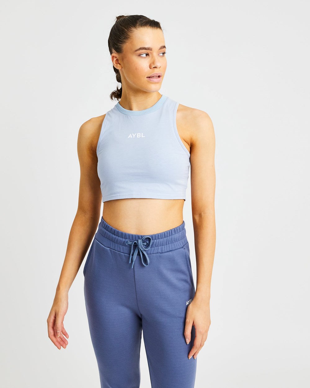 AYBL Tränings Crop Vest Blå | 6230-JSVRX