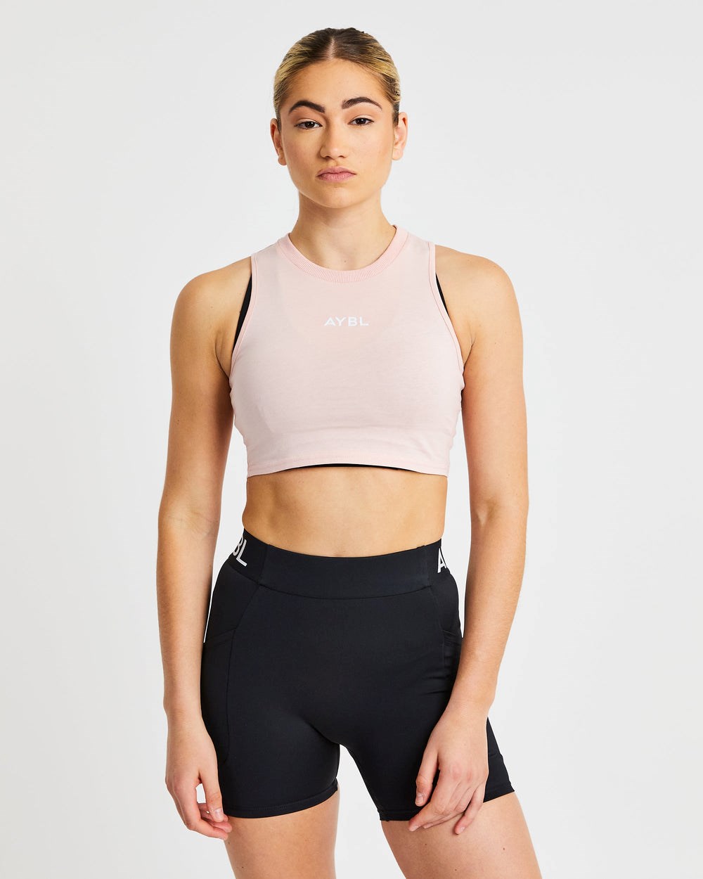 AYBL Tränings Crop Vest Rosa | 2368-XKGMH