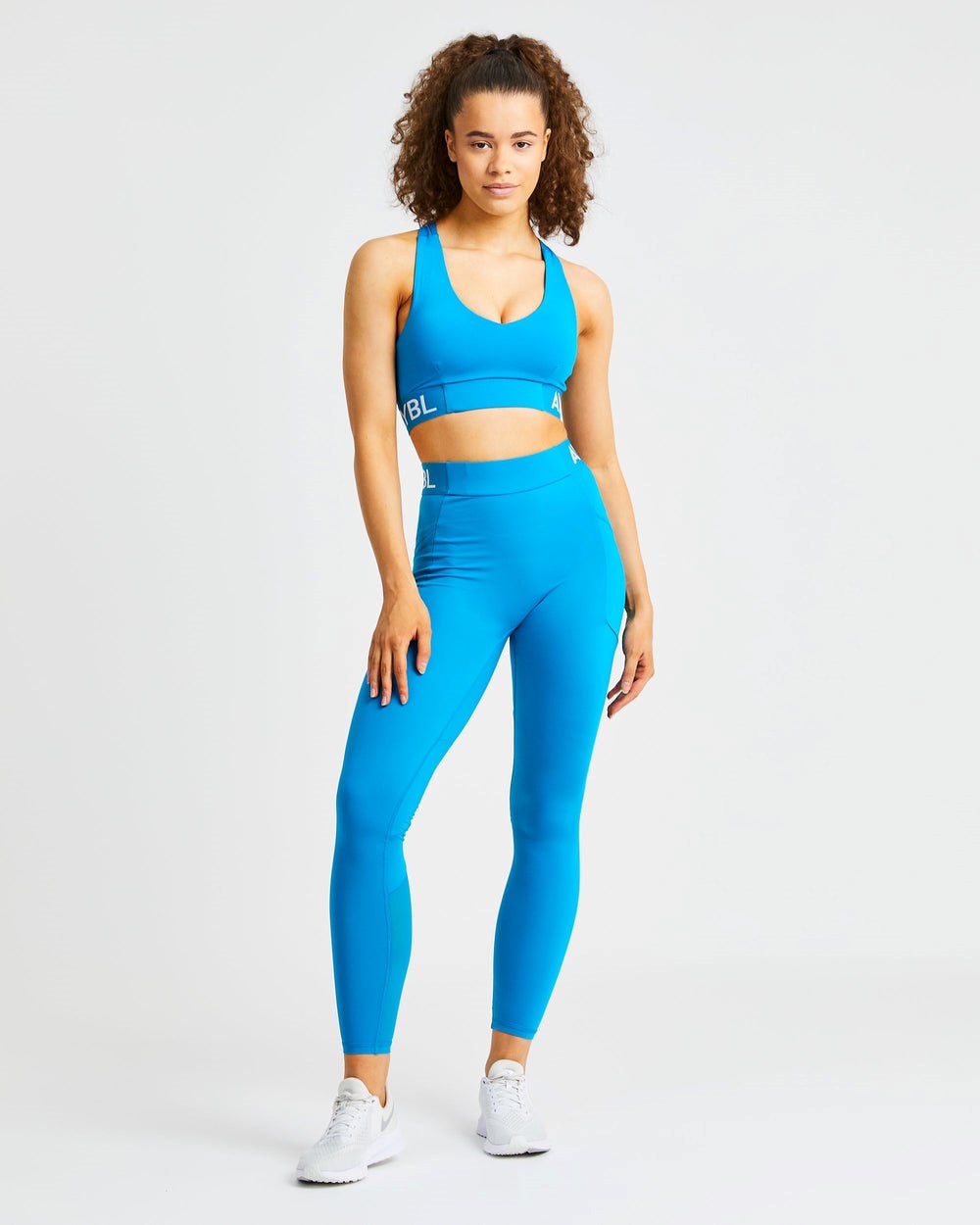 AYBL Tränings Leggings Aqua | 3089-NFVAK