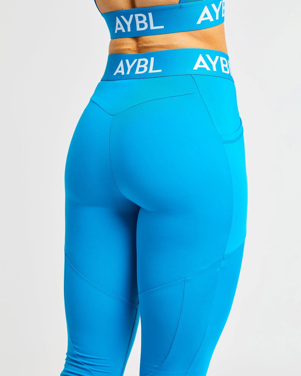 AYBL Tränings Leggings Aqua | 3089-NFVAK