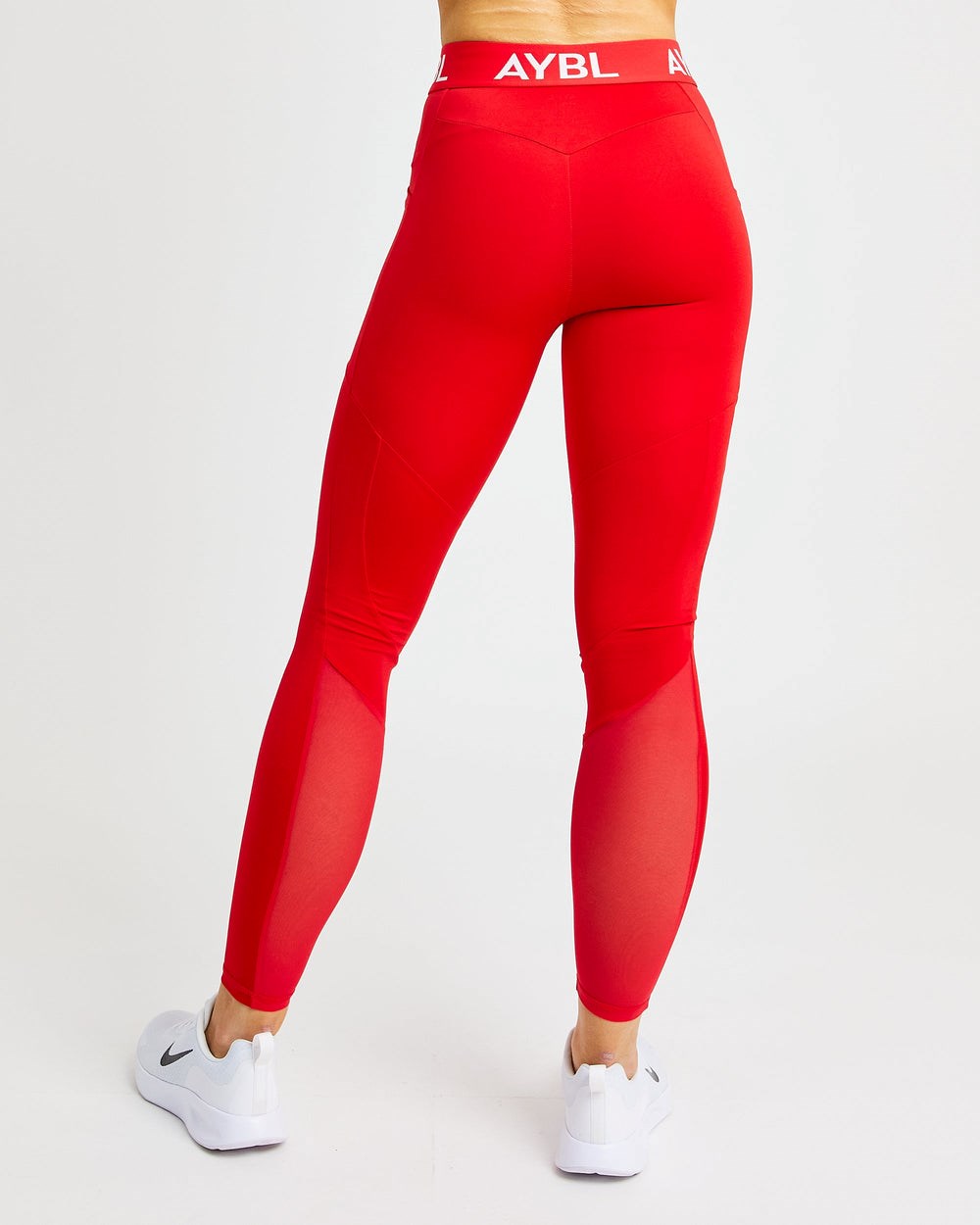 AYBL Tränings Leggings Röda | 8679-ISDGK