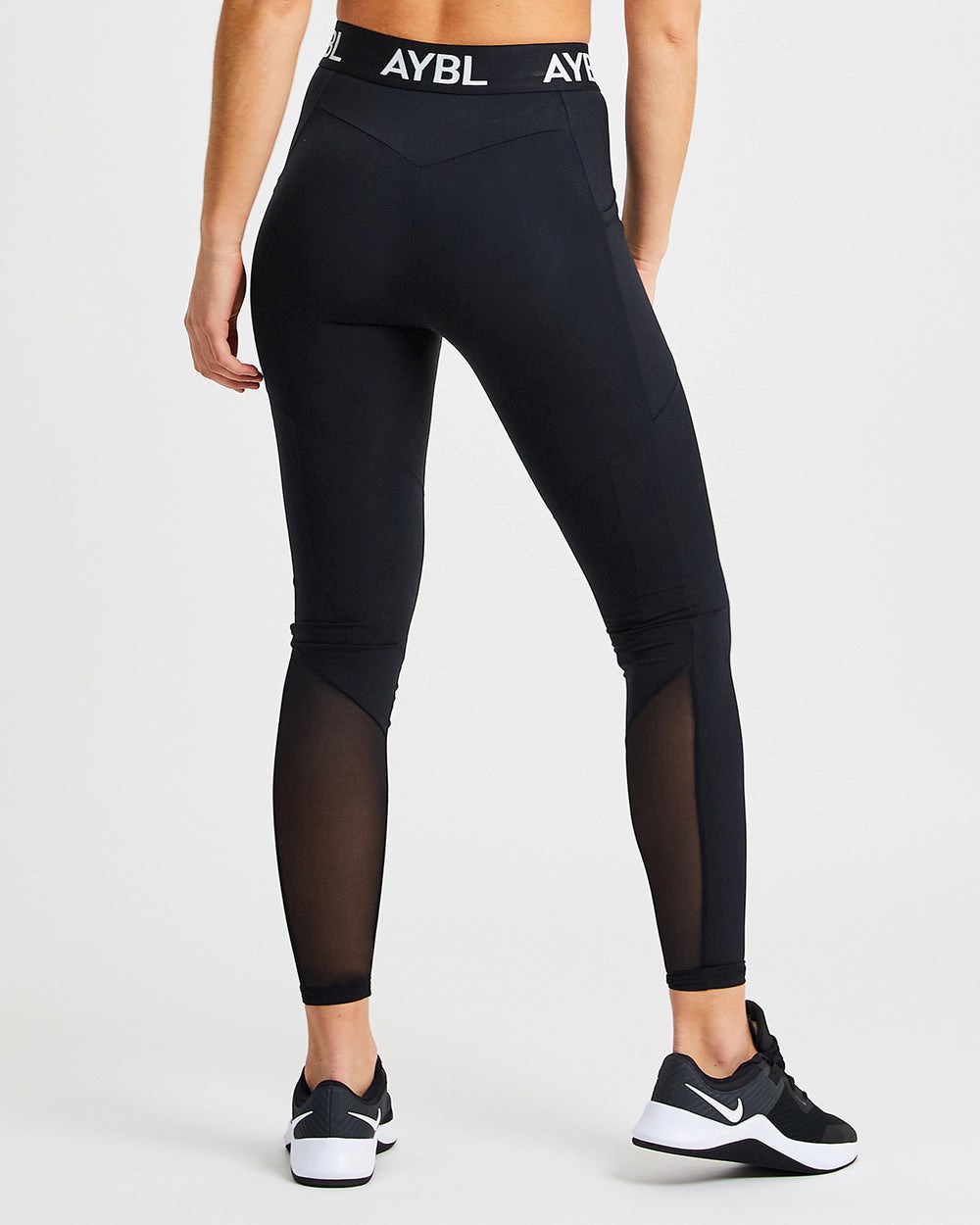 AYBL Tränings Leggings Svarta | 1873-OPLZC