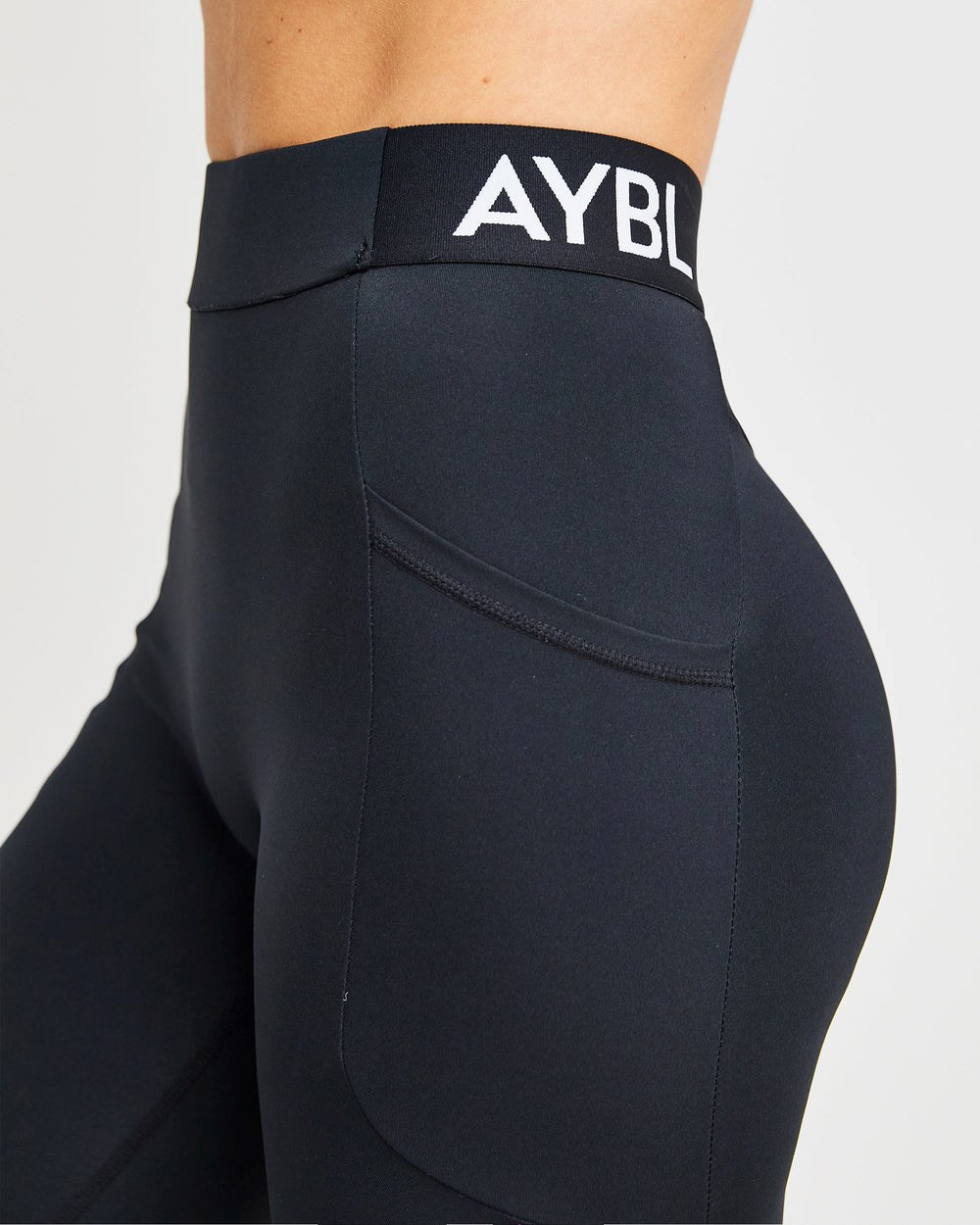 AYBL Tränings Leggings Svarta | 1873-OPLZC