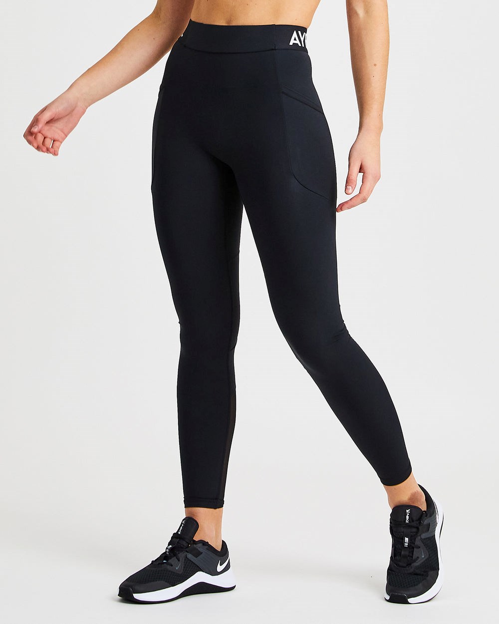 AYBL Tränings Leggings Svarta | 1873-OPLZC