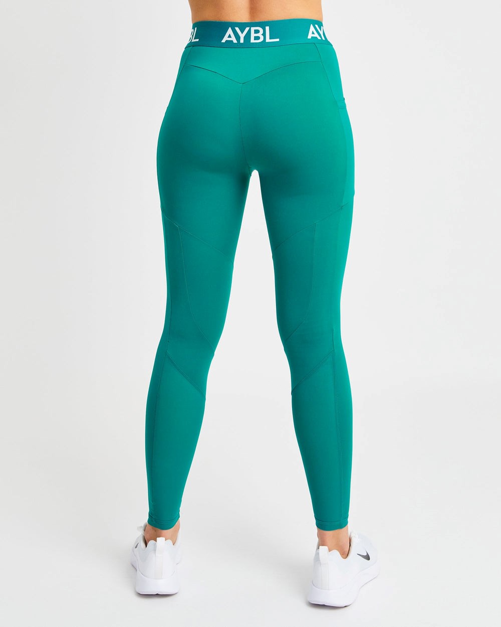 AYBL Tränings Leggings Teal | 1863-ZTMSI