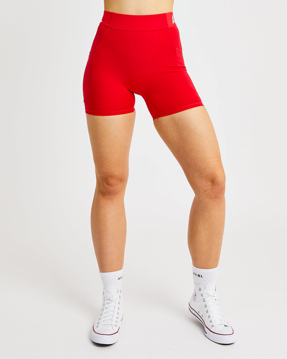 AYBL Tränings Shorts Röda | 8456-LCIRV