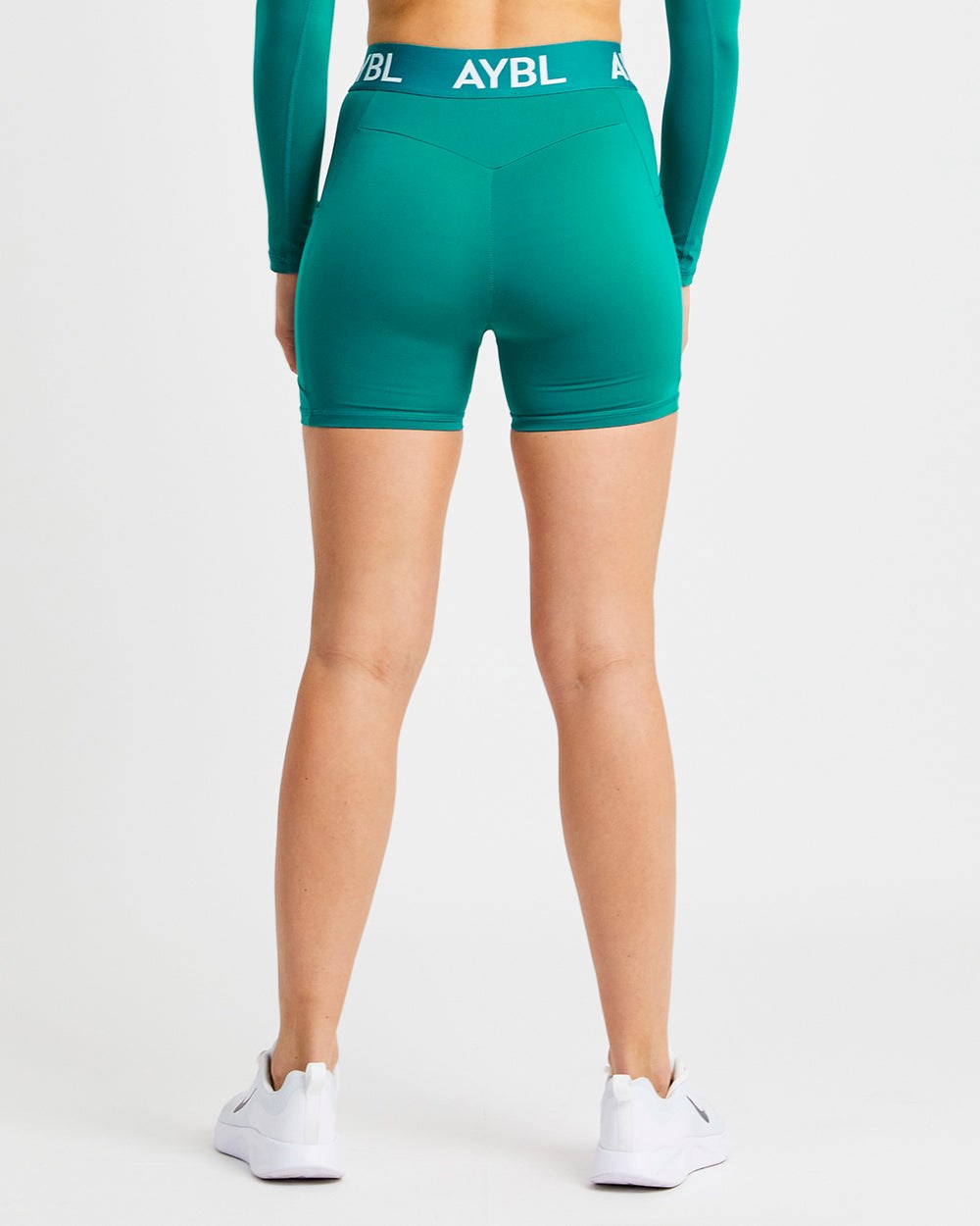 AYBL Tränings Shorts Teal | 1086-HTOFD