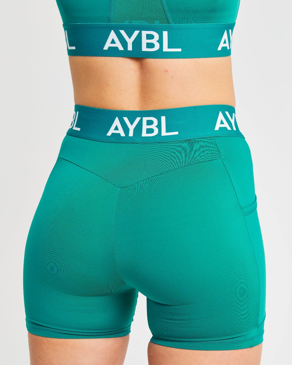 AYBL Tränings Shorts Teal | 1086-HTOFD