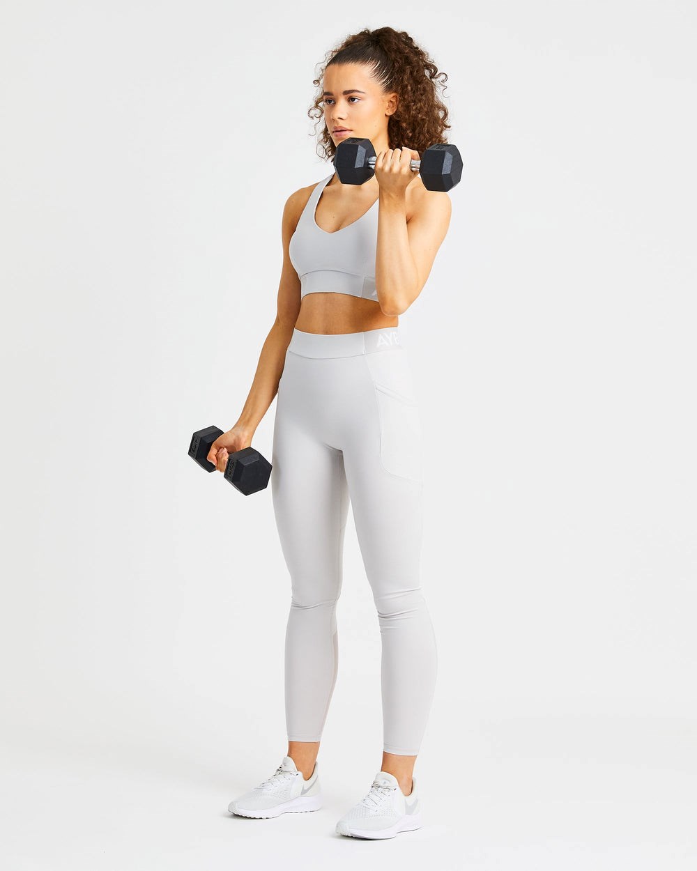 AYBL Tränings Sports Bra Beige | 6421-KMPTQ