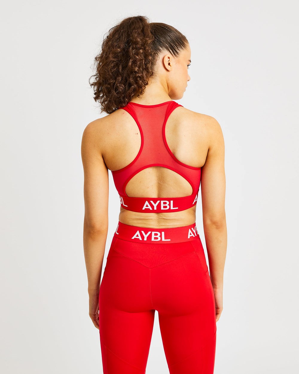 AYBL Tränings Sports Bra Röda | 3910-HCJTF