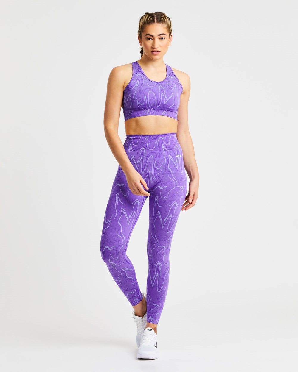 AYBL Velocity Seamless Leggings Lila | 2896-PSNKW