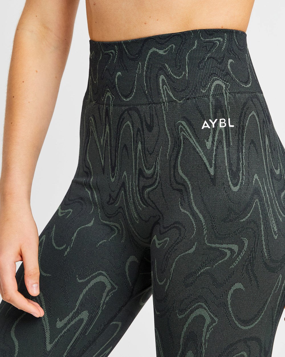 AYBL Velocity Seamless Leggings Svarta | 8243-BKRWC