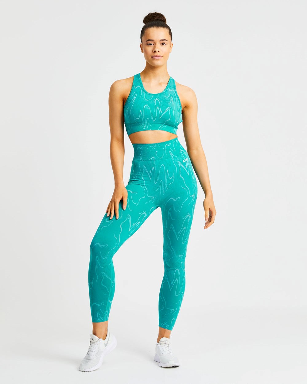 AYBL Velocity Seamless Leggings Turkos | 2157-WXROS