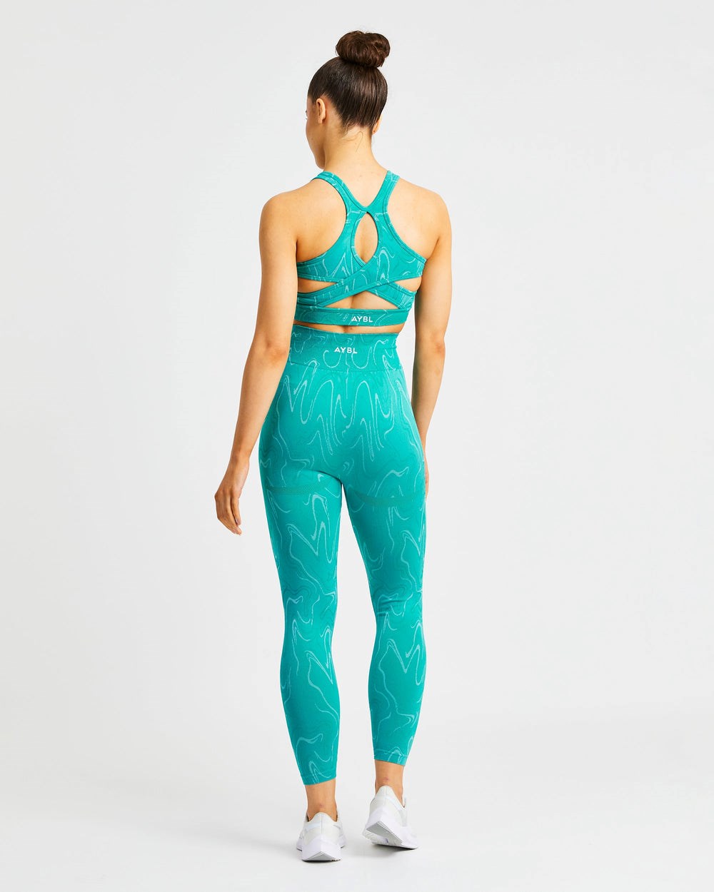 AYBL Velocity Seamless Leggings Turkos | 2157-WXROS