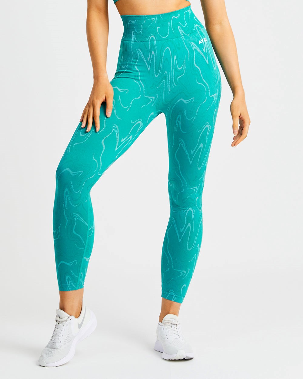 AYBL Velocity Seamless Leggings Turkos | 2157-WXROS