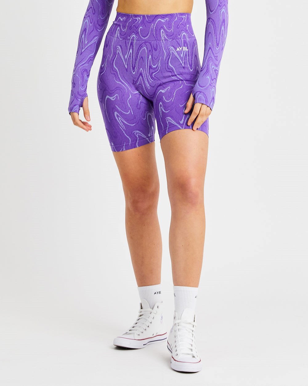 AYBL Velocity Seamless Shorts Lila | 2645-CVUPM