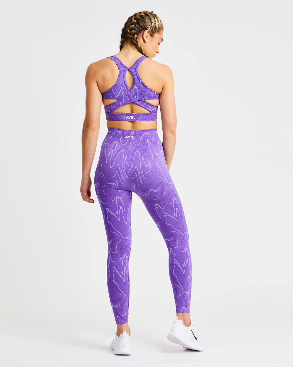 AYBL Velocity Seamless Sports Bra Lila | 9056-YFRUN