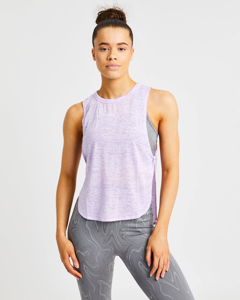 AYBL Velocity Twist Vest Lilac | 5089-CGEKJ